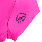 "Sick of Being Sick" Hoodie (Hot Pink)