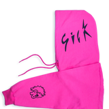 "Sick of Being Sick" Hoodie (Hot Pink)
