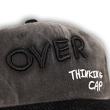 Overthinking Cap (Black Denim)