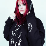 "Sick of Being Sick" Hoodie (Black)
