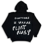 "Float Away" Black Hoodie