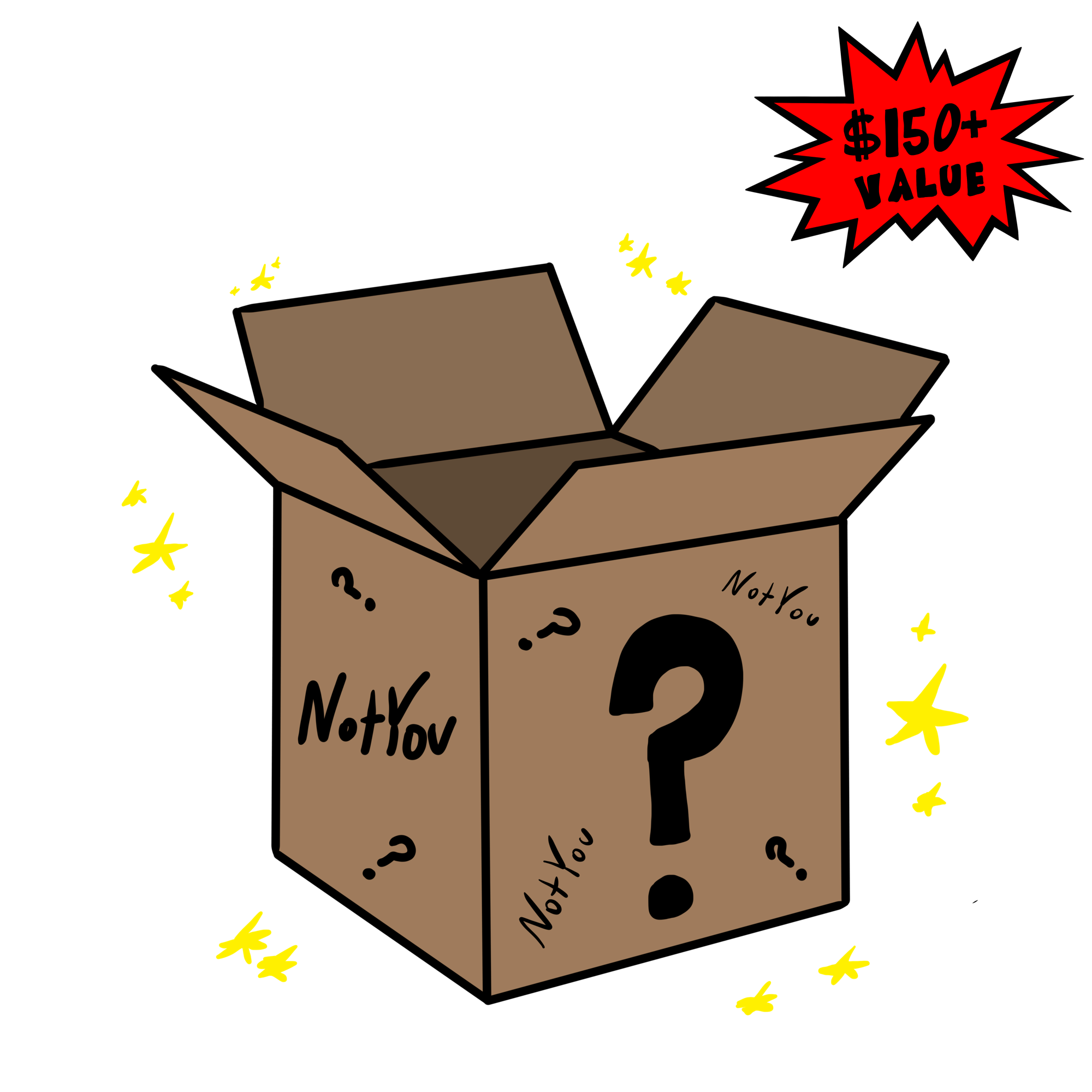 Mystery Box Illustration