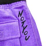 "Paranoia" Corduroy Shorts (Purple)