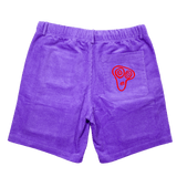 "Paranoia" Corduroy Shorts (Purple)