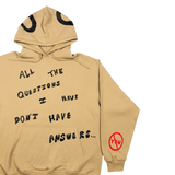 "Trick Question" Yellow Hoodie