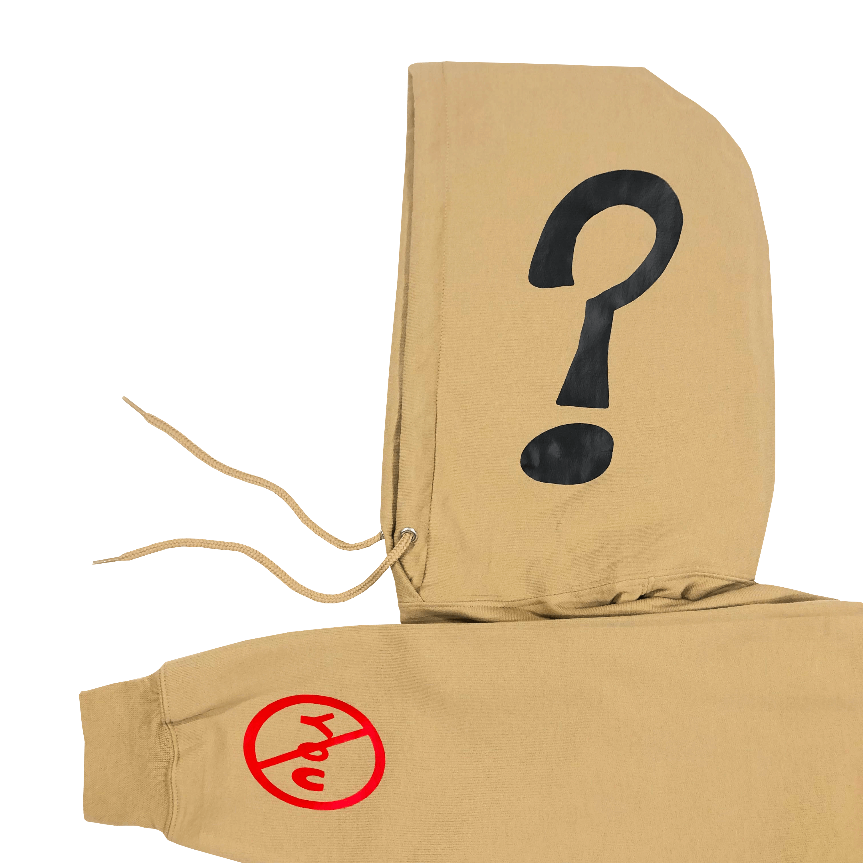 "Trick Question" Yellow Hoodie