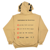 "Trick Question" Yellow Hoodie