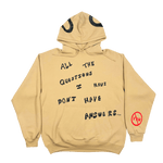 "Trick Question" Yellow Hoodie