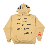 "Trick Question" Yellow Hoodie