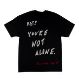 "Not Alone!" Black T-Shirt