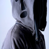 Mesh Mask Hoodie (Gray) *PRE-ORDER*