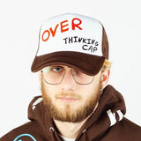 Overthinking Cap (Brown Trucker)