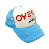 Overthinking Cap (Light Blue Trucker)