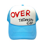Overthinking Cap (Light Blue Trucker)