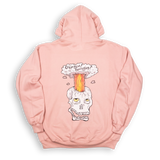 "Overthink Everything" Hoodie (Pale Pink)