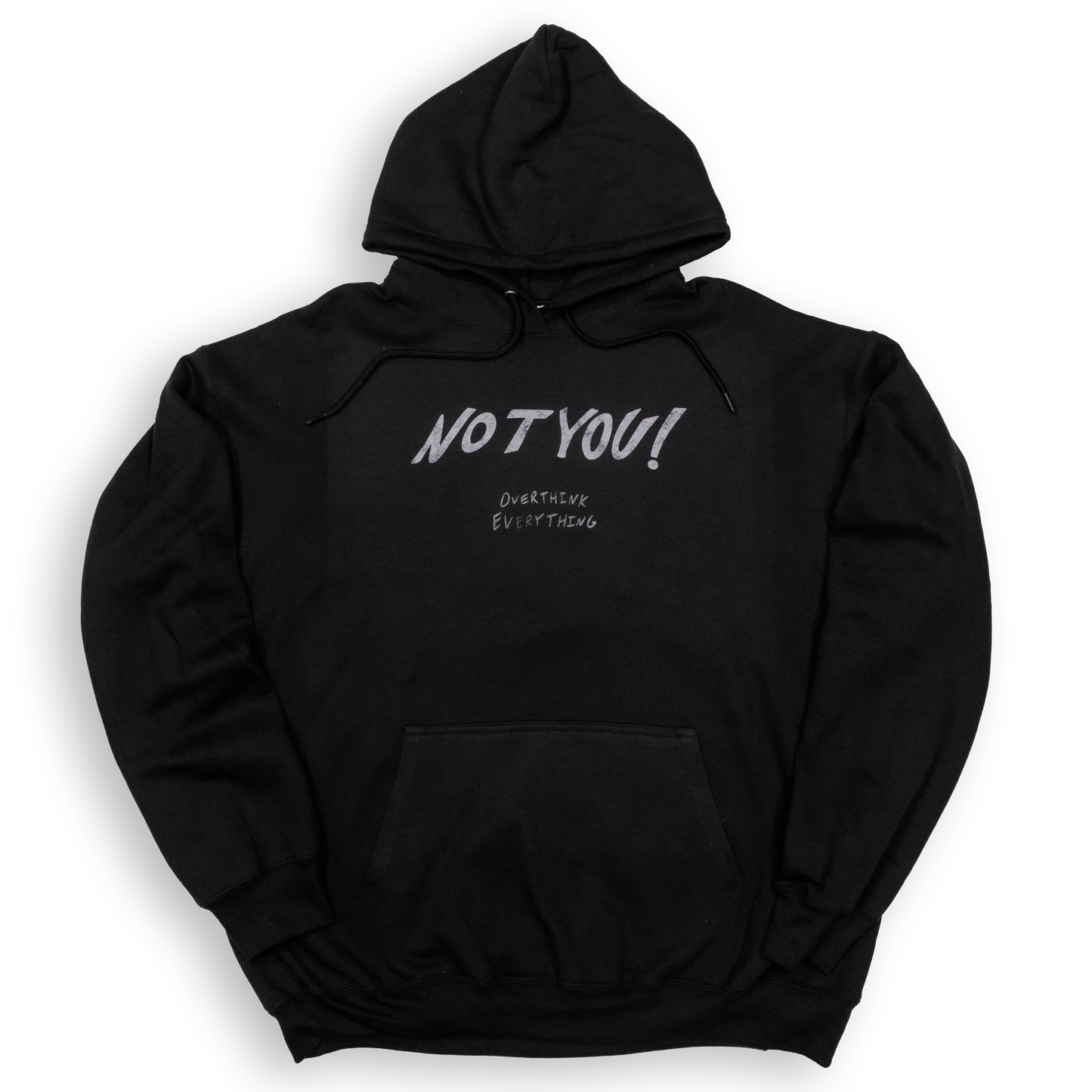 "Overthink Everything" Hoodie (Black)