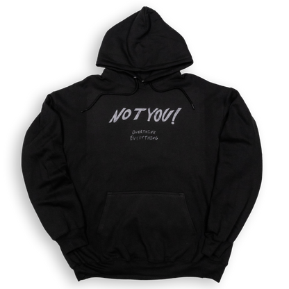 "Overthink Everything" Hoodie (Black)