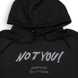 "Overthink Everything" Hoodie (Black)
