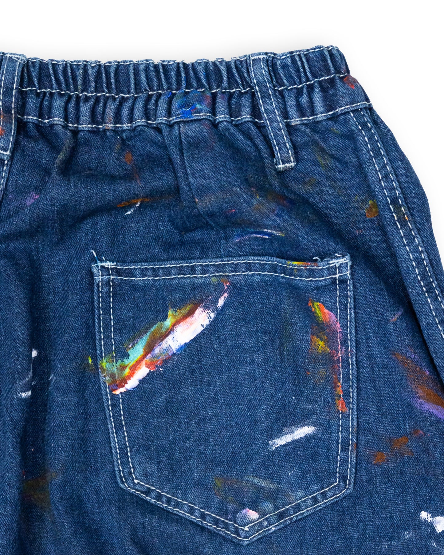 "Creative MadHouse" Baggy Denim