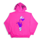 "Sick of Being Sick" Hoodie (Hot Pink)