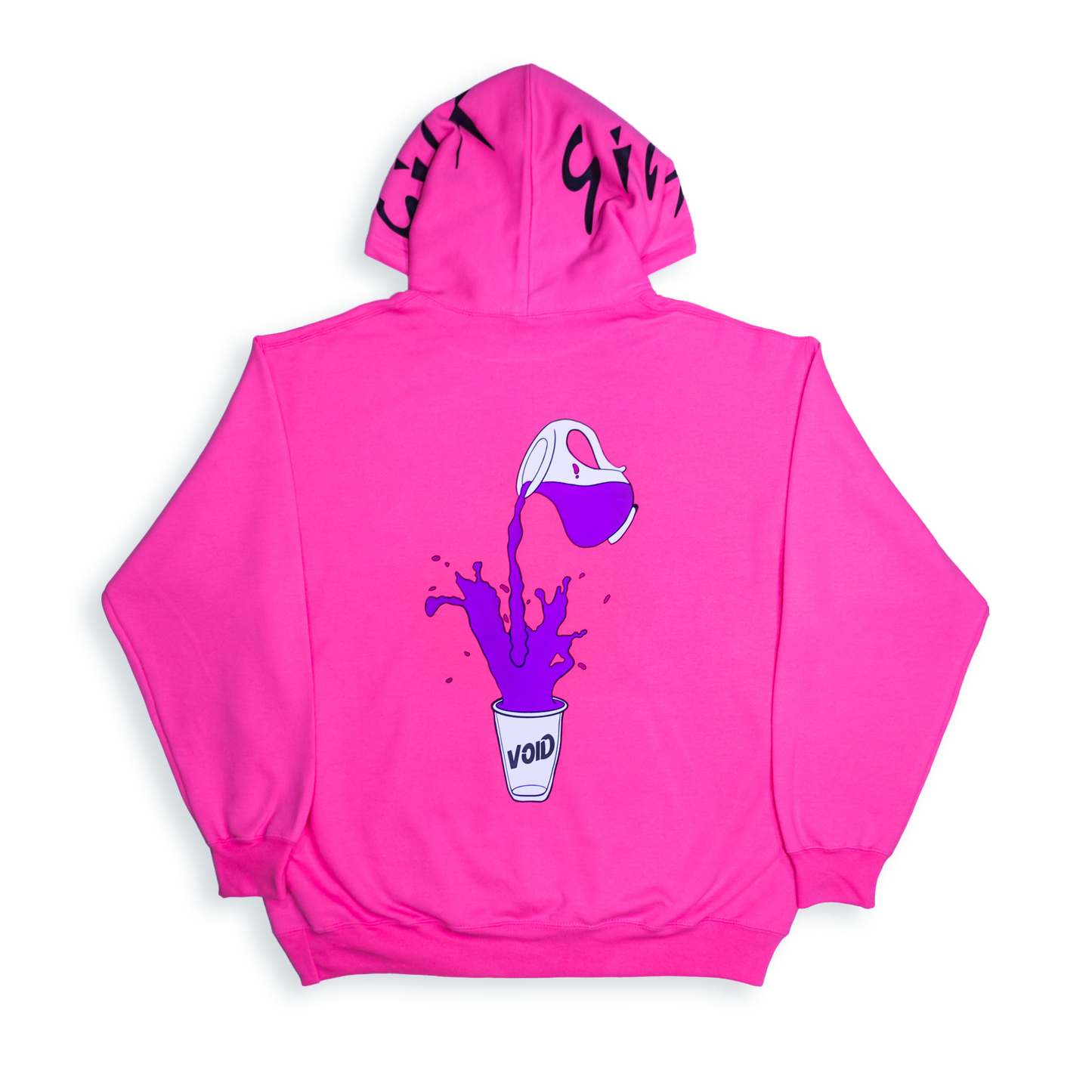 "Sick of Being Sick" Hoodie (Hot Pink)