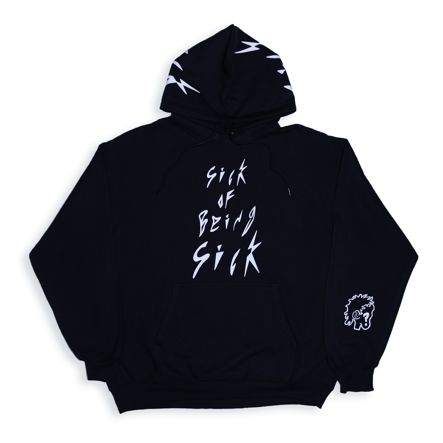 "Sick of Being Sick" Hoodie (Black)