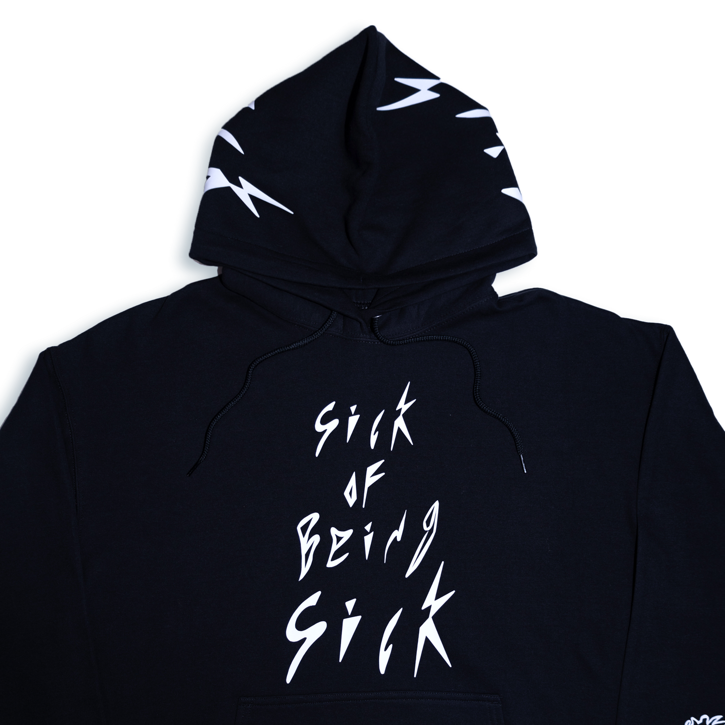 "Sick of Being Sick" Hoodie (Black)