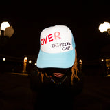 Overthinking Cap (Light Blue Trucker)