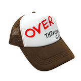 Overthinking Cap (Brown Trucker)