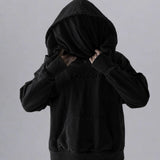 Mesh Mask Hoodie (Black) *PRE-ORDER*