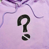 "?" Hoodie (Light Purple)