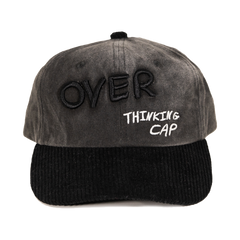 Overthinking Cap (Black Denim)