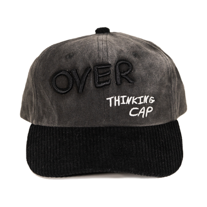 Overthinking Cap (Black Denim)