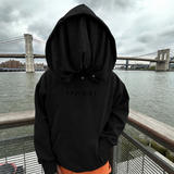 Mesh Mask Hoodie (click button to sign up) (Black)