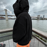 Mesh Mask Hoodie (click button to sign up) (Black)