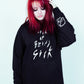 "Sick of Being Sick" Hoodie (Black)