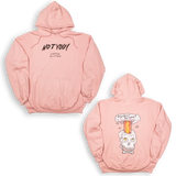 "Overthink Everything" Hoodie (Pale Pink)
