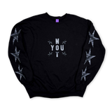 "Surf" Crewneck (Black)