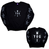 "Surf" Crewneck (Black)
