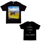 "Feel Like A Unicorn" Tee (Black)