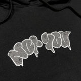 Cuello redondo "Creative MadHouse" (carbón)