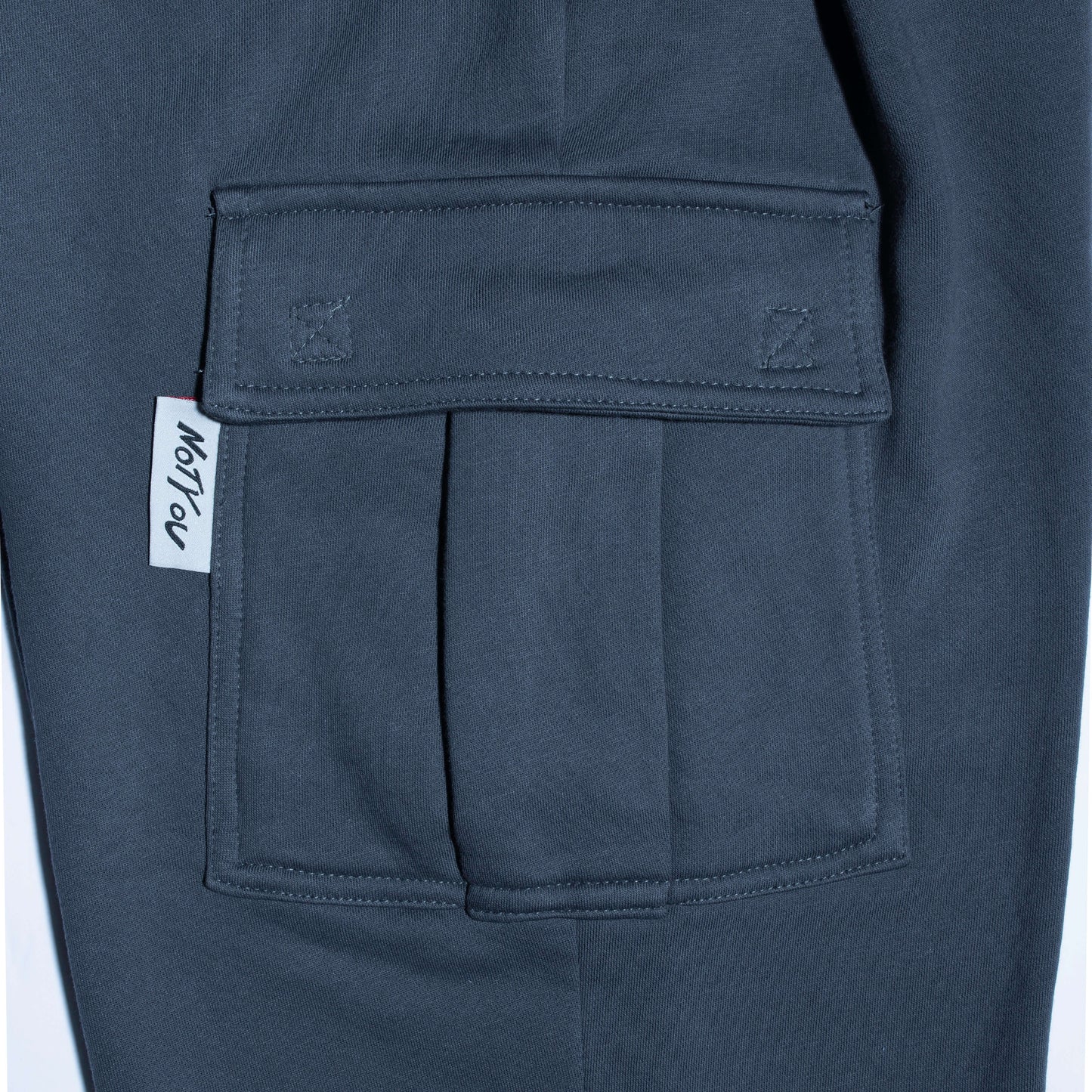 Closeup of Vibrance Cargo Pants Sweatpants