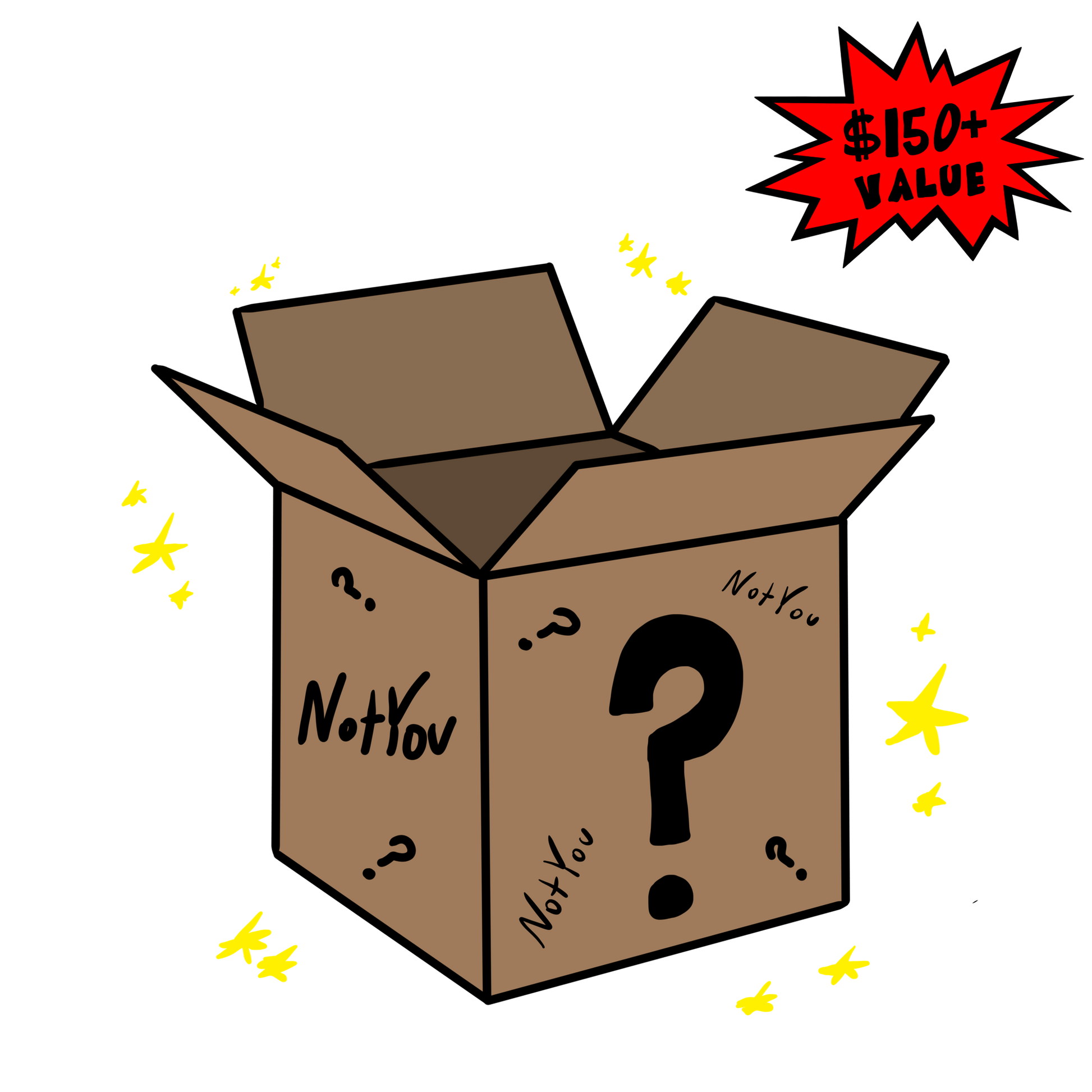 Mystery Box Illustration