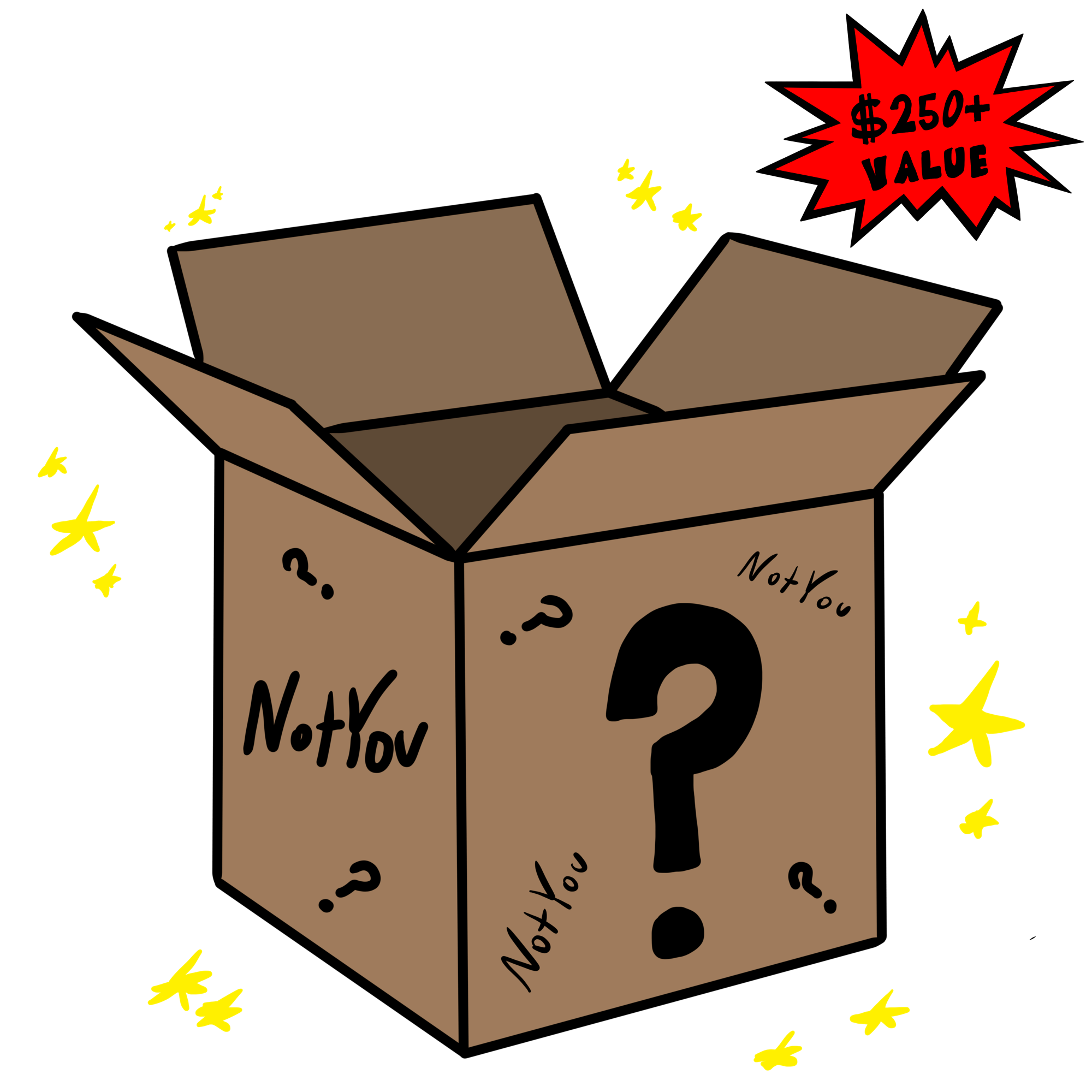Mystery Box Illustration
