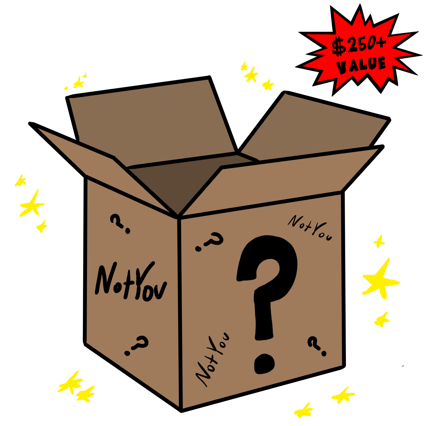 Mystery Box Illustration