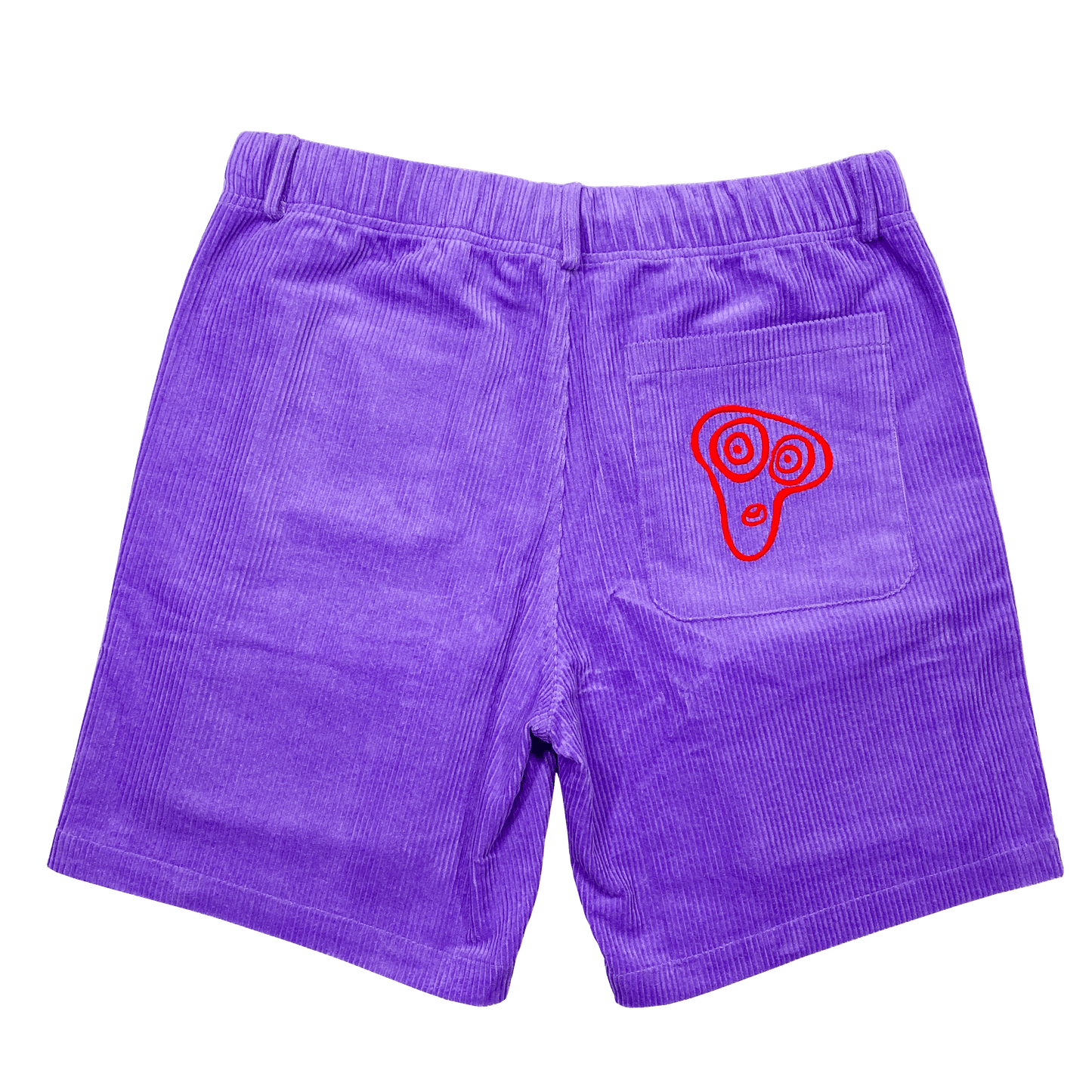 Short tactique en velours côtelé "Paranoïa" (Marron)