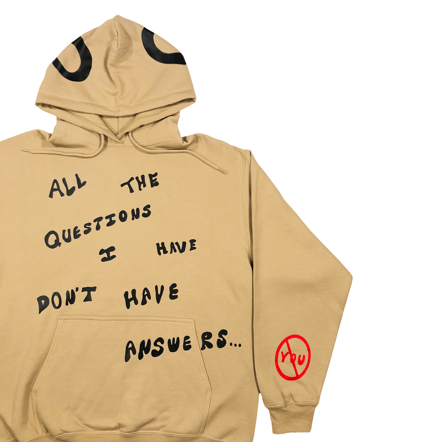 "Trick Question" Yellow Hoodie