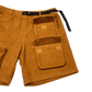 "Paranoia" Corduroy Brown Tactical Shorts