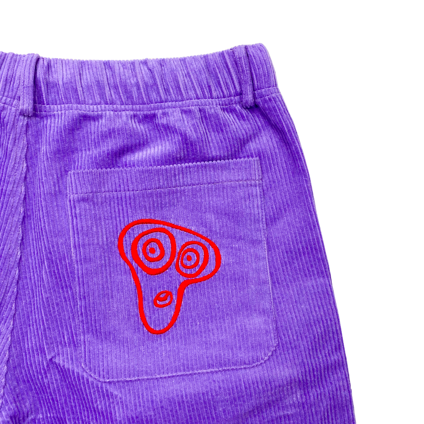 "Paranoia" Corduroy Shorts