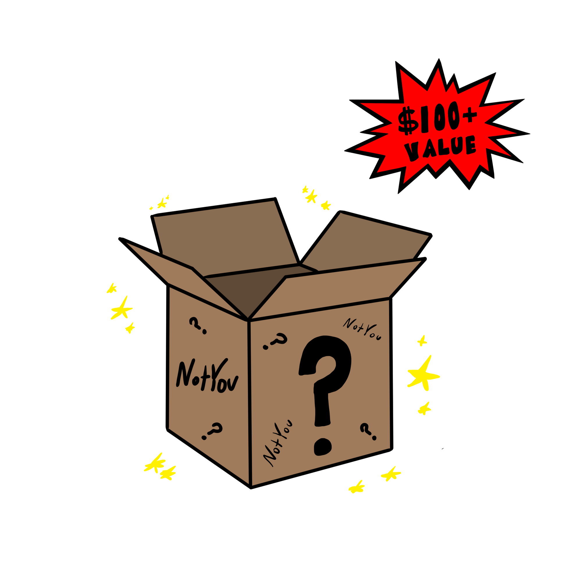 Mystery Box Illustration